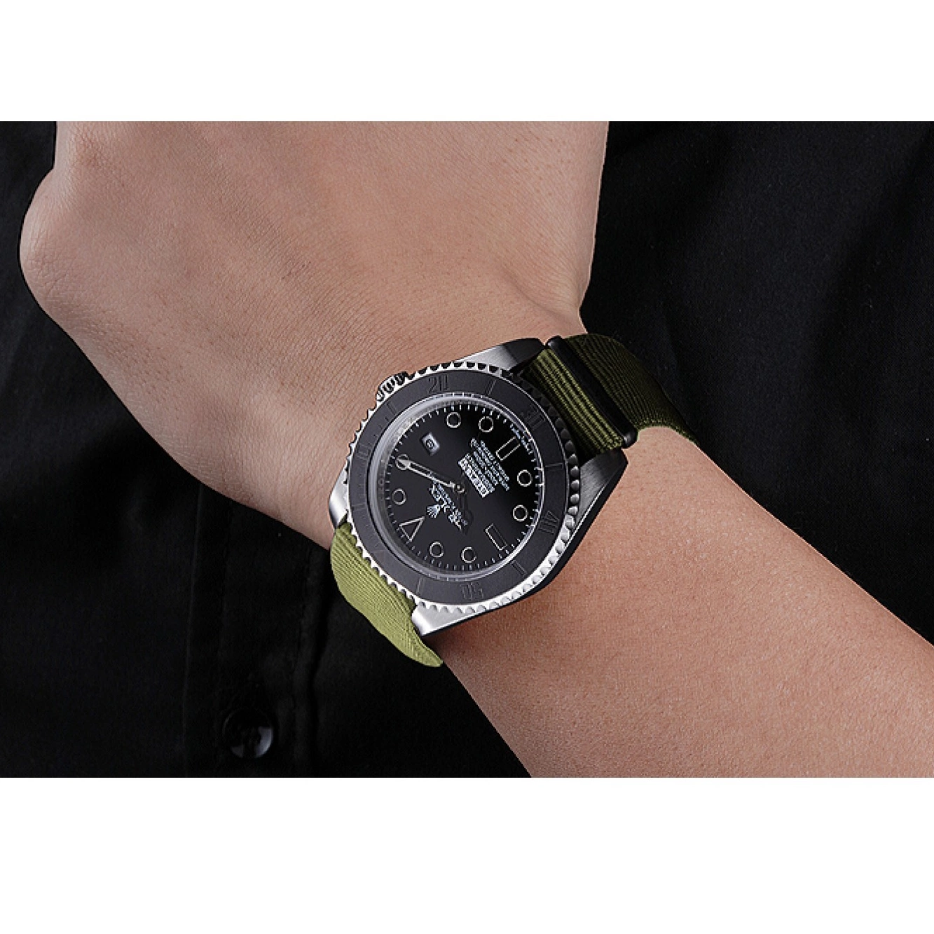 MiroTime 0727 Rolex Stealth Submariner Olive 621990